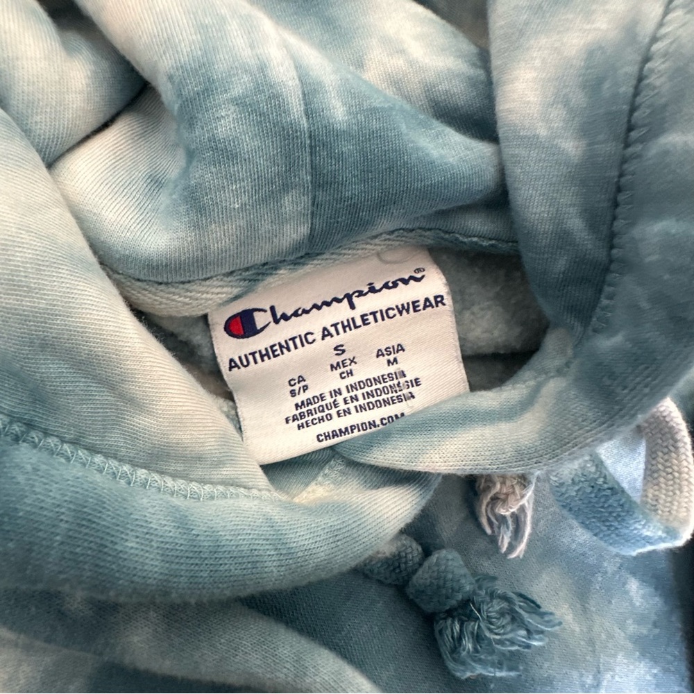 NWOT Champion Tie-Dye Pull Over Hoodie - Picture 3 of 4